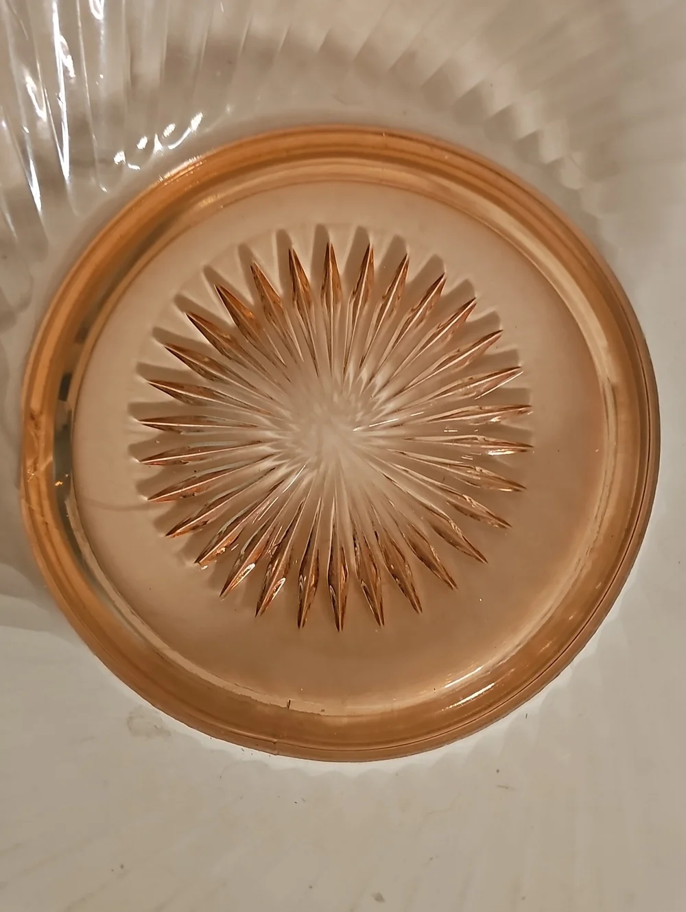 Optic Pink  Imperial Twisted Handled Bowl
